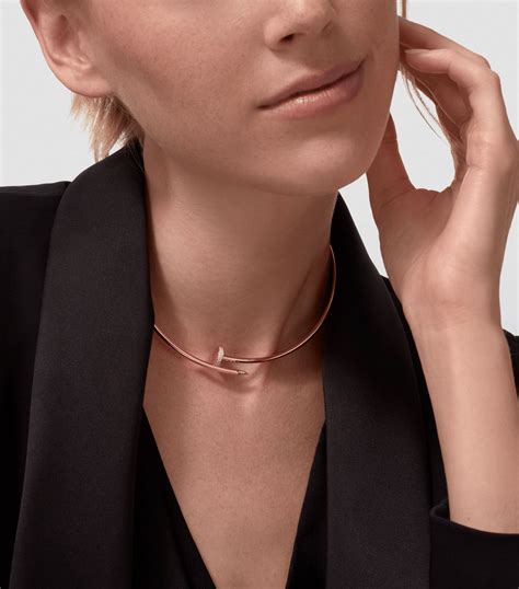 best cartier necklace|cartier necklace juste un clou.